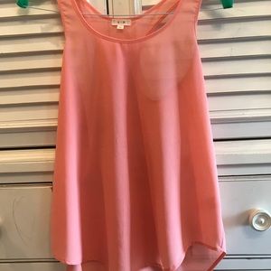 Sleeveless Racerback Peach Top from Dress Up